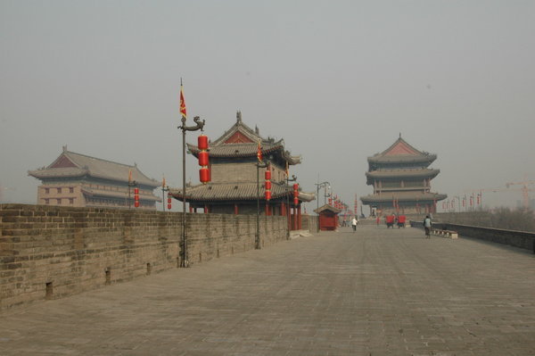 The ramparts of Xi'an