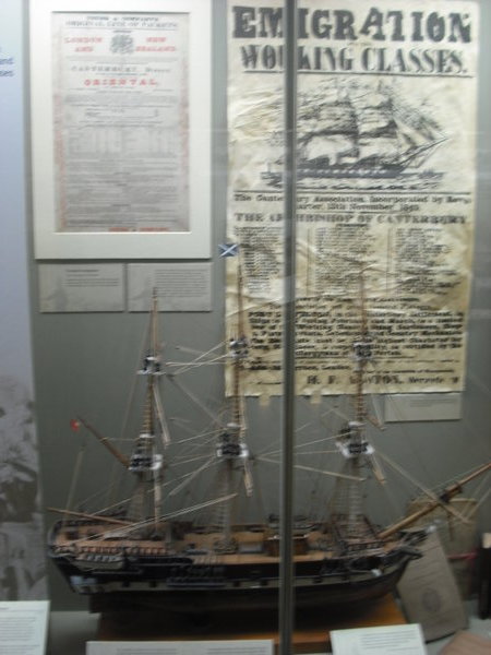 My boat in the museum.