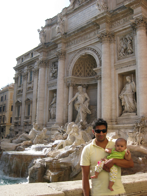 Trevi Fountain 12 years ago