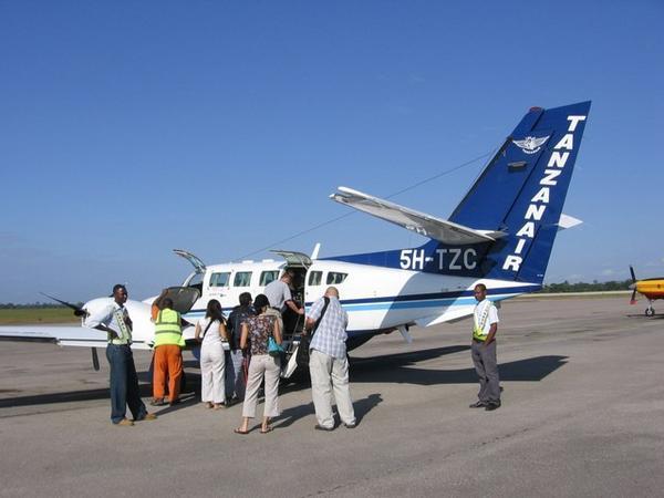 The Plane to Zanzibar