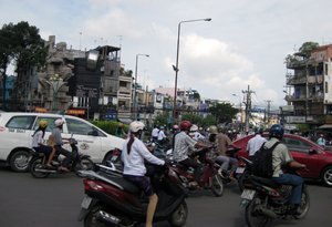 Congestion in Saigon