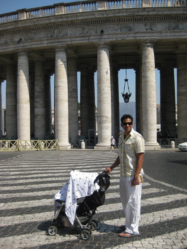 In St. Peter's Square