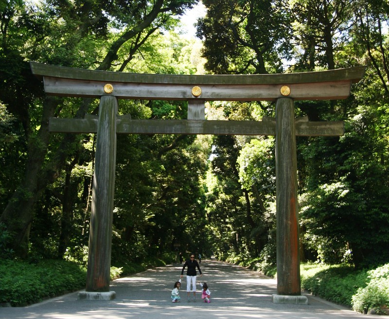 Gate to Meiji-Jingu Temple