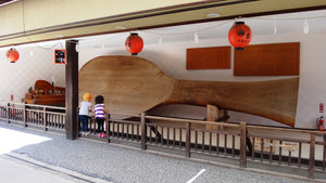 Giant rice paddle