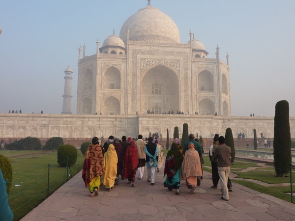 Visiting the Taj