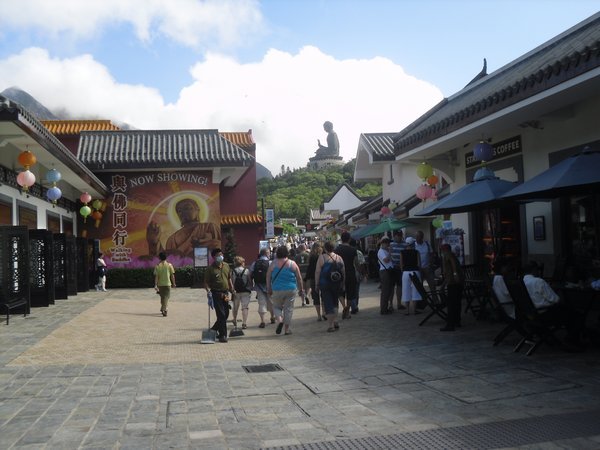 Buddha Village, Starbucks on the right!