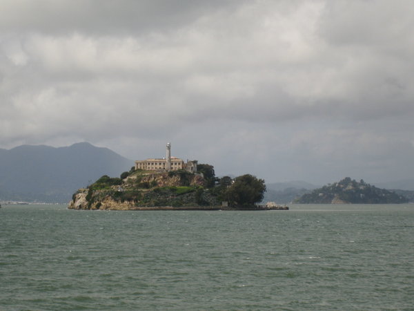 On the way to Alcatraz as a visitor!!