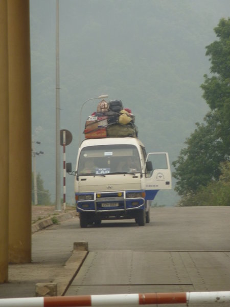 1st class transport in Laos