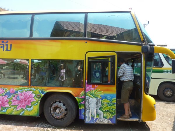 Not a bad bus for Laos