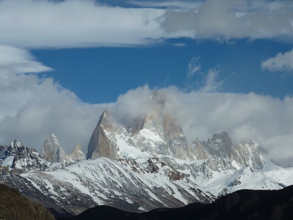 Cerro Fitz Roy from the road