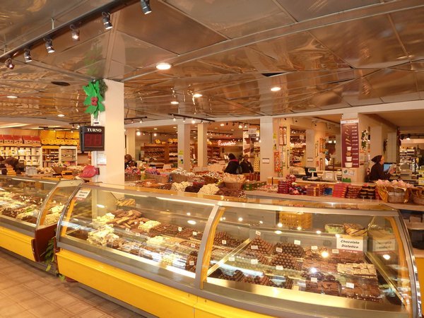 Chocolate shop in Bariloche