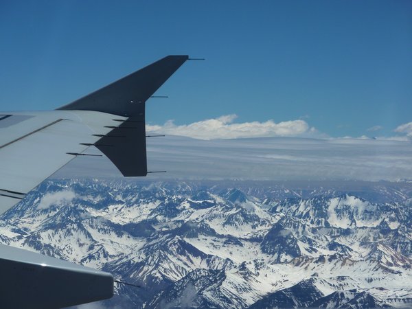 Andes from the air