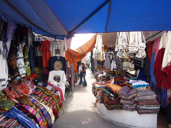 Colourful Otovalo market