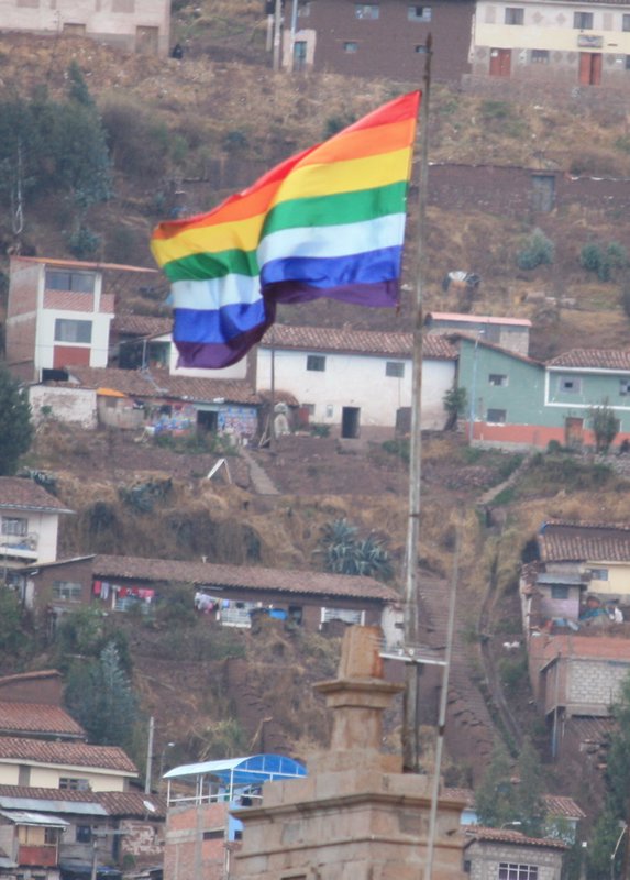 Cusco Rainbow Flag