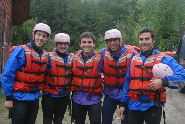 Our rafting team