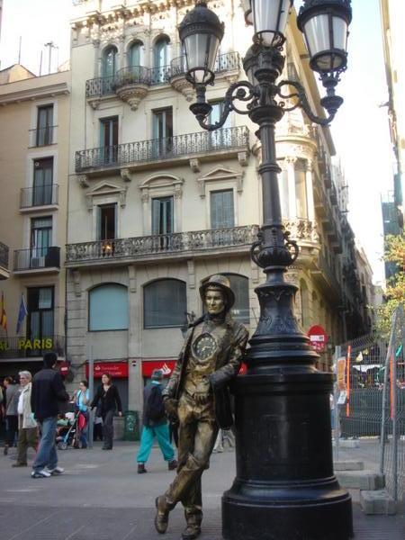 Barcelona Street Performer