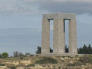 Passing Galipoli monument