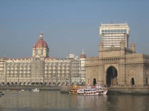 Gateway to India and  Taj Hotel 