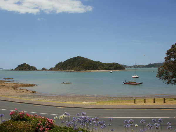 View from balcony in Paihia