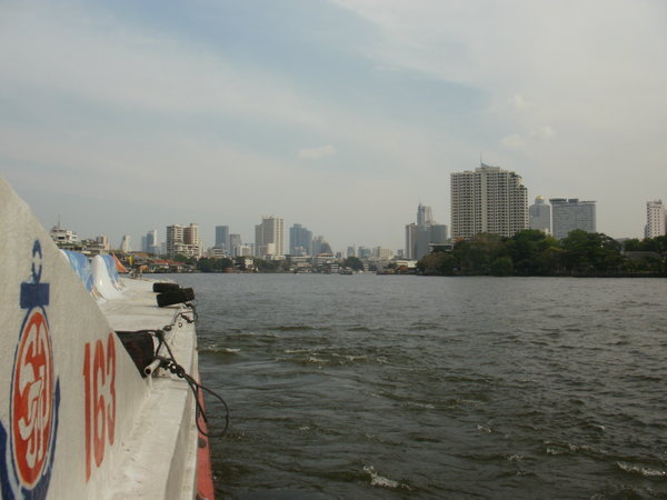 Bangkok from the river boat