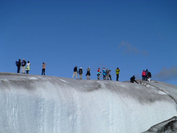 Another group of glacier walkers