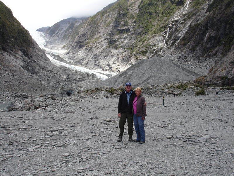 Exploreres at Franz Josef glacier