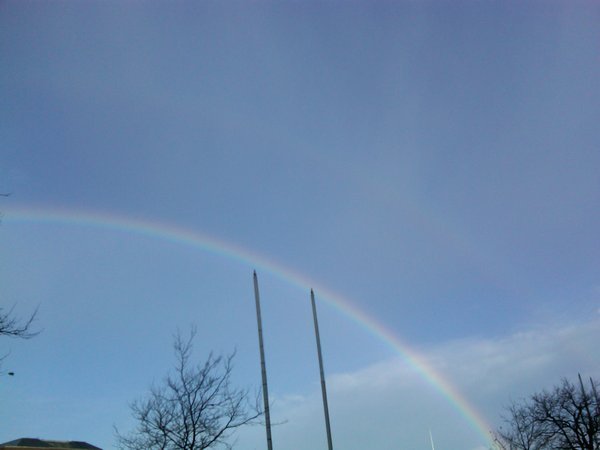 Dbl rainbow!
