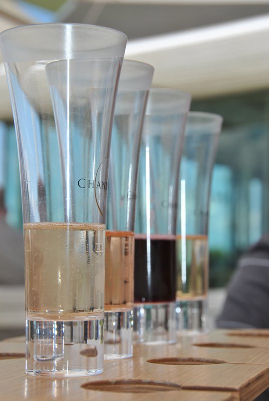 A Flight of Sparkling Wine Domain Chandon Style