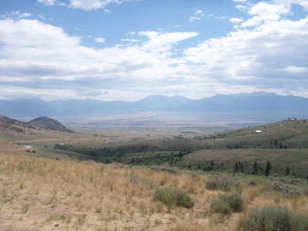 Looking Across The Madison Valley Near Ennis, MT
