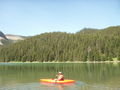 Kayaking on Crystal Lake