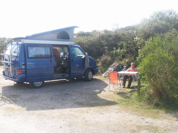 Campground and Van