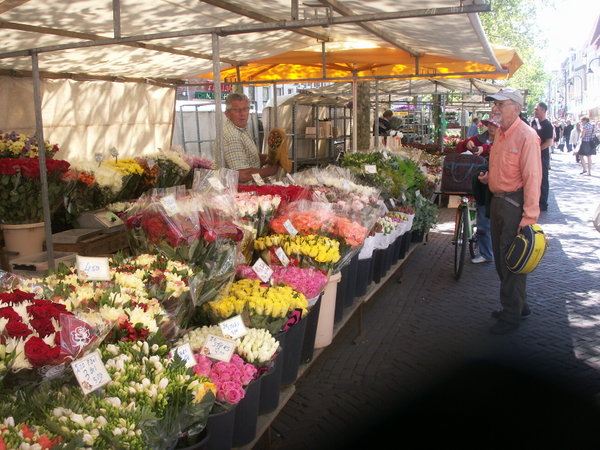 Flower Market in Delft