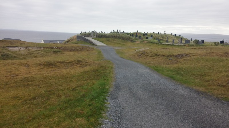 Cemetary on one of the Aran Islands