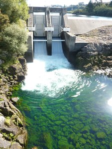 The Dam by Huka Falls