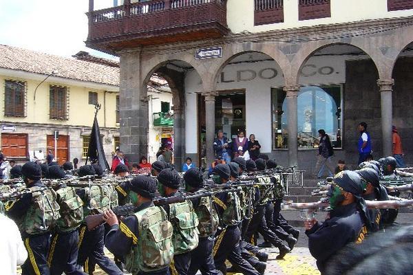Parade in Cusco