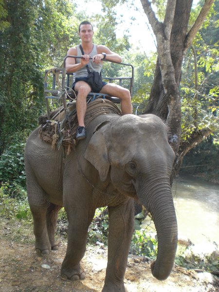 Me on my own elephant