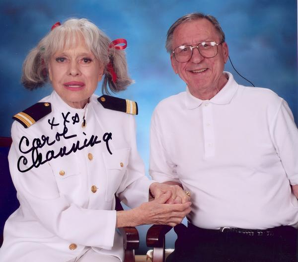 Carol Channing and Dick