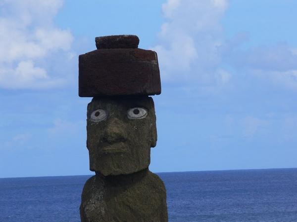Moai with Eyes