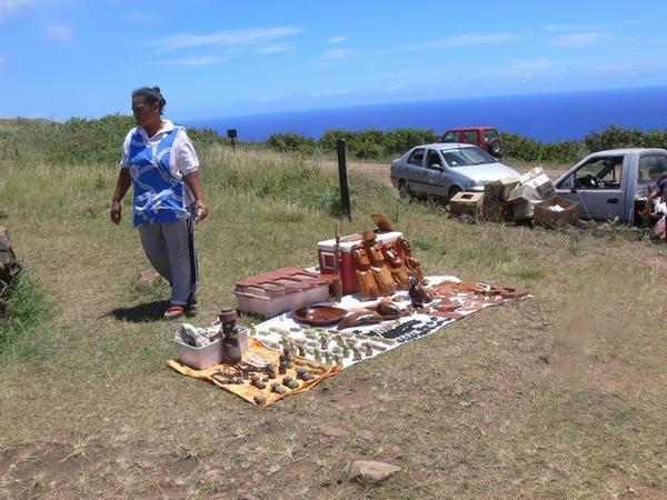 Easter Island Shopkeeper