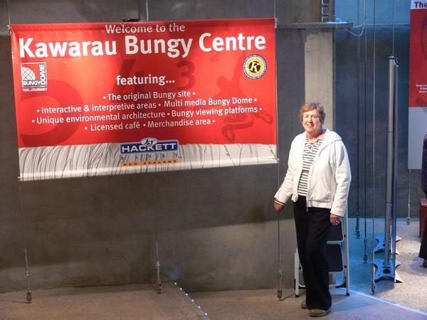 Mary at the Bungy Centre