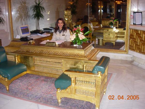 Concierge at Cairo Hotel