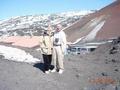 Mary and Dick on Mt Etna
