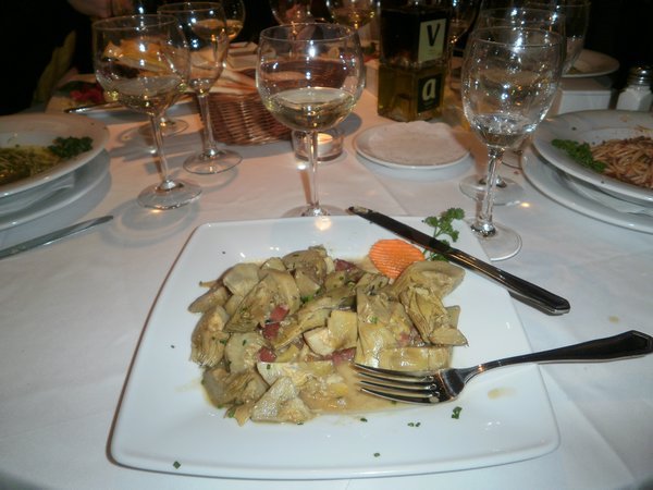 Dinner in Madrid