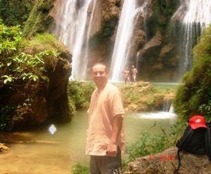 Me at Anisakan Falls
