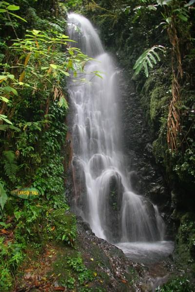 A single solitary waterfall