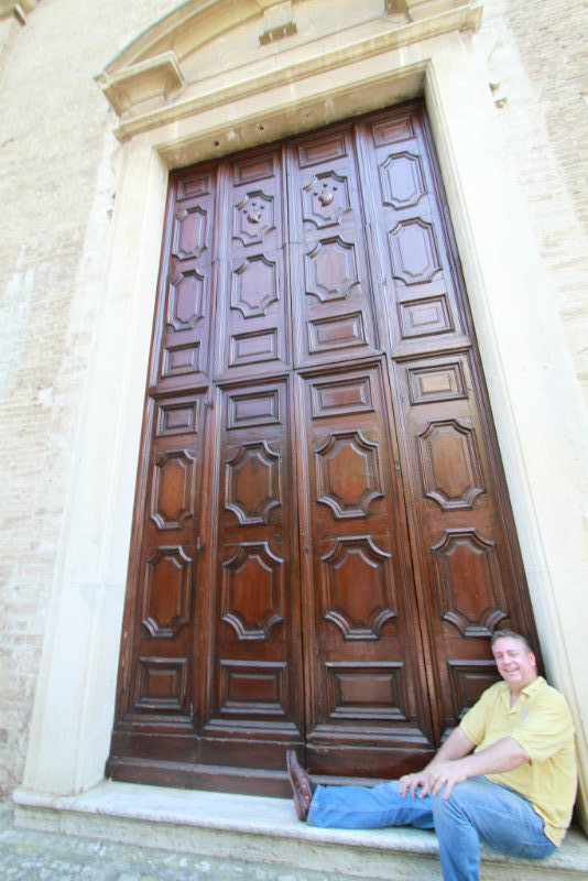 Doorway at Montefalco