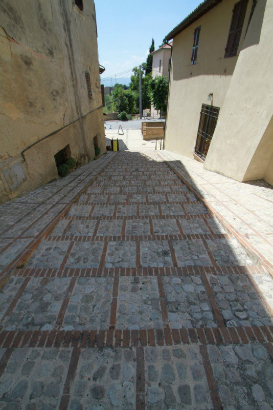 Steps at Montefalco