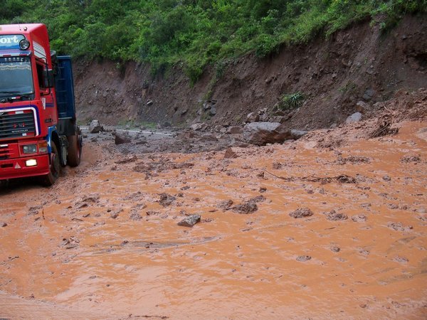 Truck Trapped in the Muck