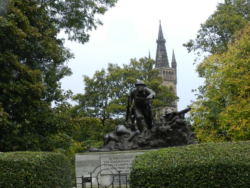 View Towards University of Glasgow