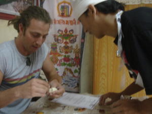 Cooking class with Lhamo